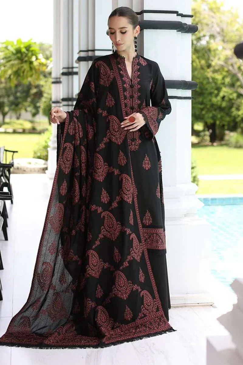3pc-Embroidered-Dhanak D 18
