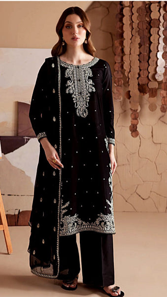 3pc-Embroidered-Dhanak D 04